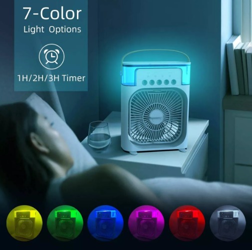 Miniatura 3 de Ventilador Humidificador De Escritorio